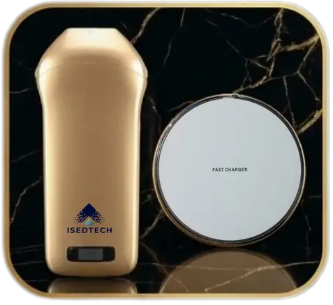 ecografo portatil dorado gold y cargador